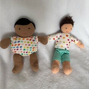 Lovevery organic baby dolls x 2